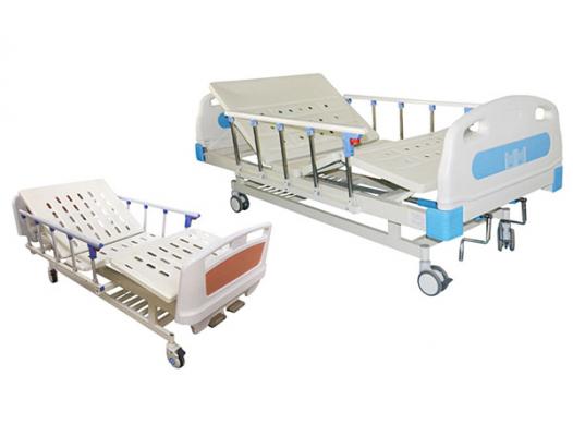 bx-b010整體沖孔面、手動雙搖病床