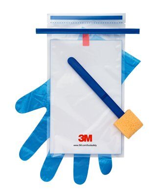 3m? ssl10nb2g海綿涂抹棒，含10毫升中和緩沖液和手套 ，100套/箱