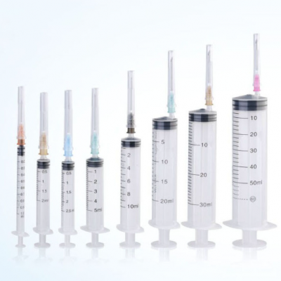 麥迪康一次性使用無菌注射器 帶針 10ml、20ml、25ml