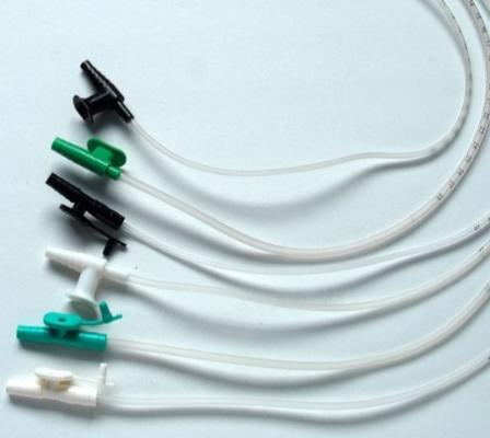 一次性使用引導(dǎo)型吸痰管單通道型、雙通道型